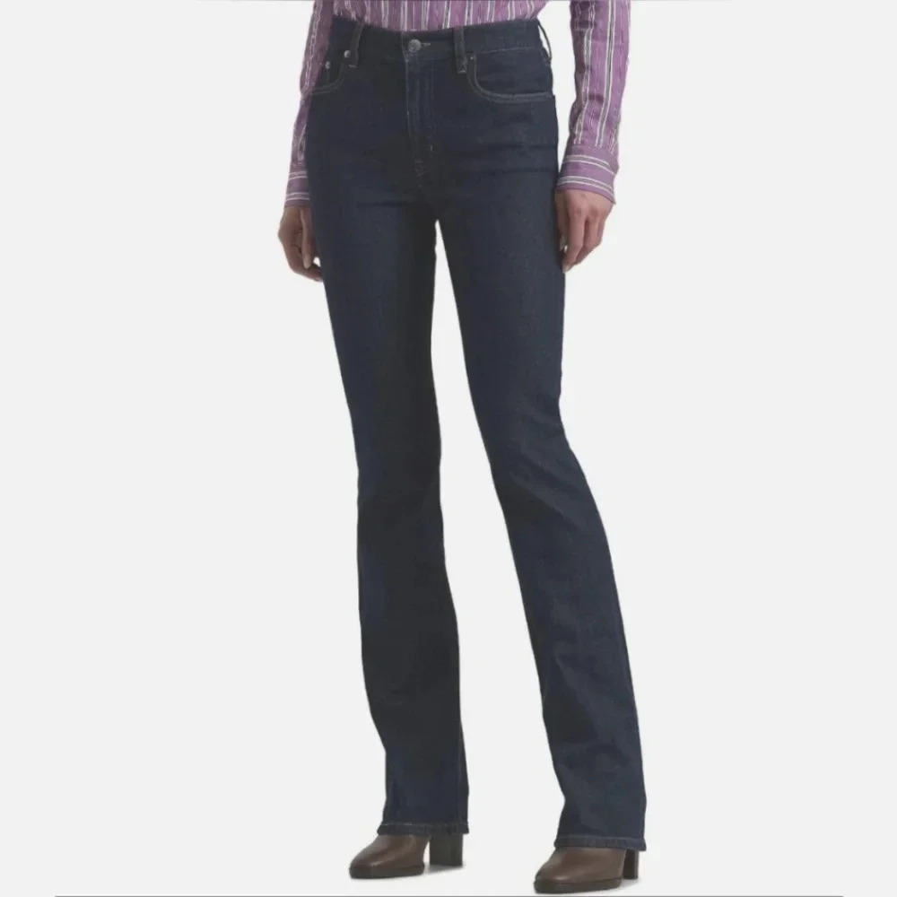 Lauren Ralph Lauren High-Rise Bootcut Jeans